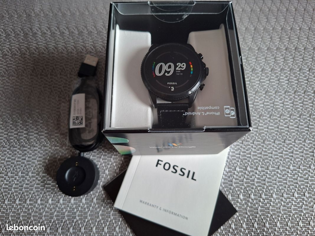 Montre connectée smartwaches Fossil Gen6 Google WearOS