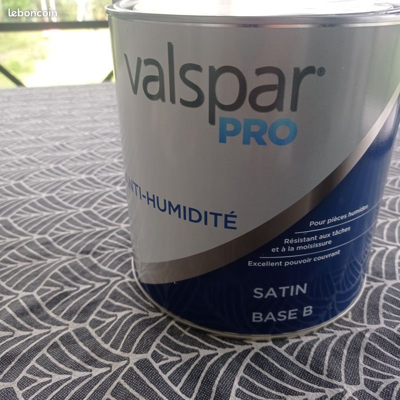 Peinture valspar pro anti humidité Greige, gris, beige (image 2)