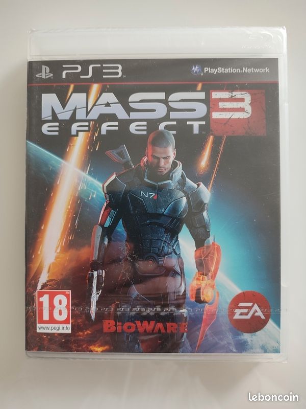 Jeu Mass Effect 3 NEUF Pour PlayStation 3 (PS3) - Version Française Sous Blister