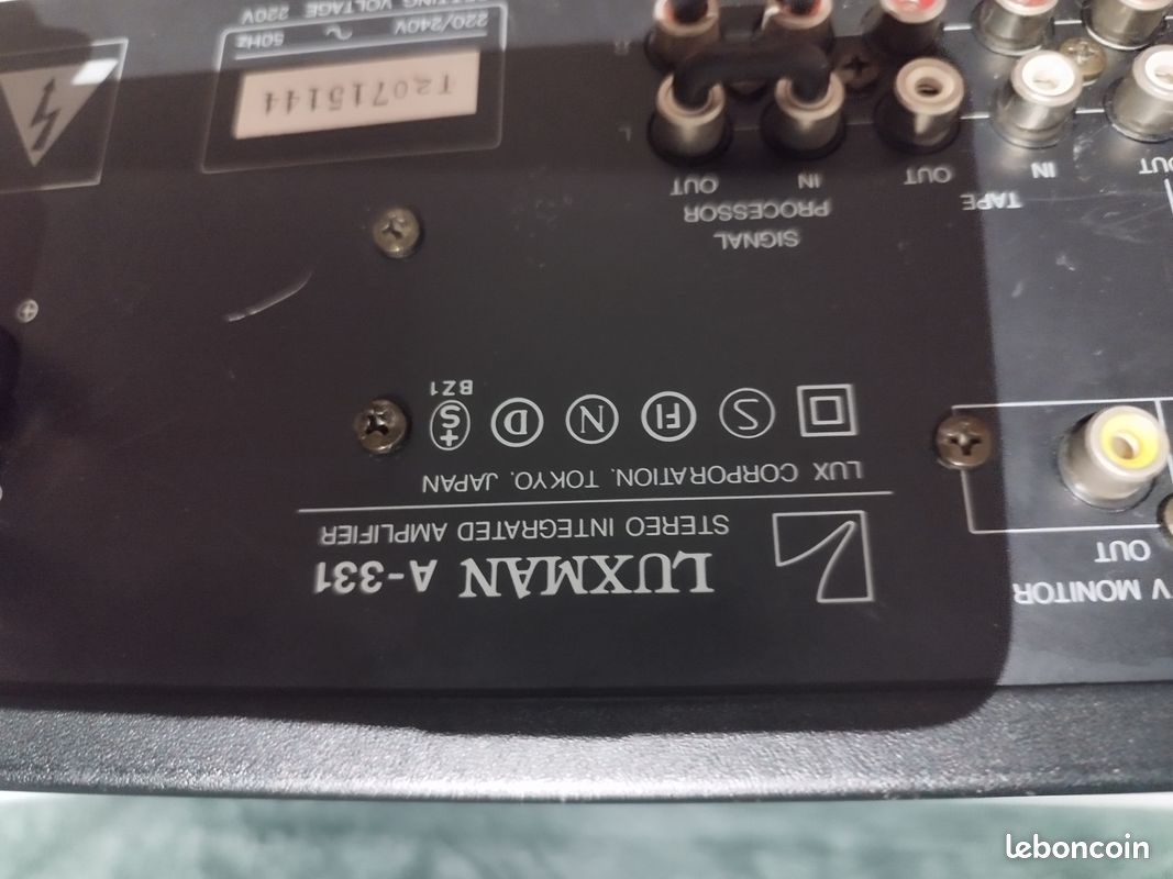 ANCIEN AMPLI HIFI vintage LUXMAN L-220 EUR 100,00 - FR