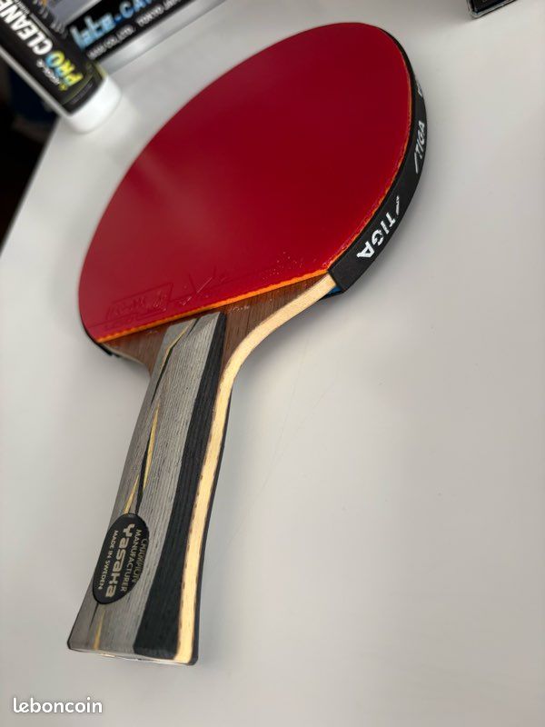 Raquette de tennis de table exceptionnelle yasaka ma lin extra offensive + rxton 3 pro max - raquette club sur mesure (image 6)