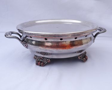 CHAUFFE PLAT ANCIEN en tôle émaillée vintage EUR 15,00 - FR