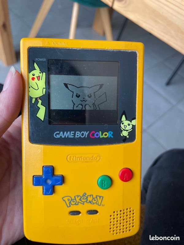Game Boy - Pokemon Jaune / Yellow Version - Complet (FR) - Bon état