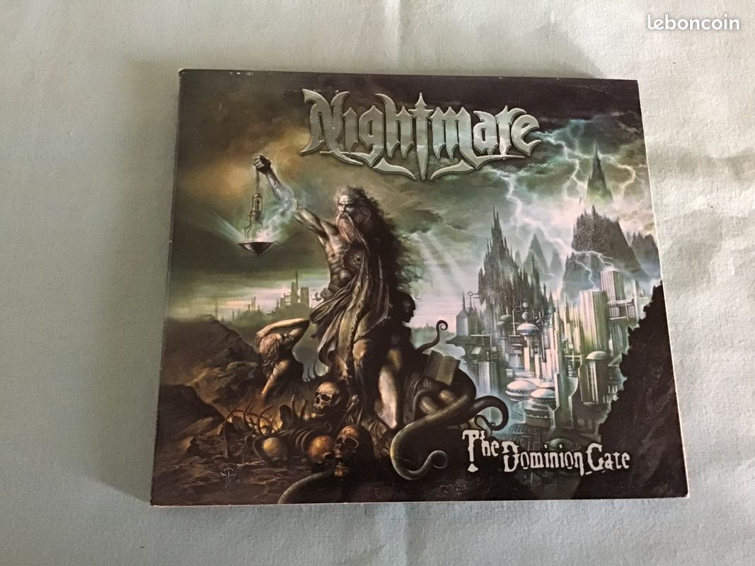Cd métal .Nigthmare / the dominion gate ,digipack (image 1)