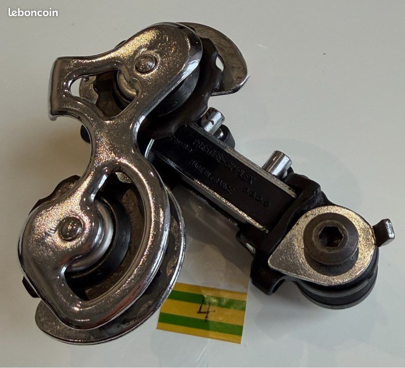 Dérailleur Arrière Simplex Prestige Vintage – Cage Courte, 5 Vitesses, France