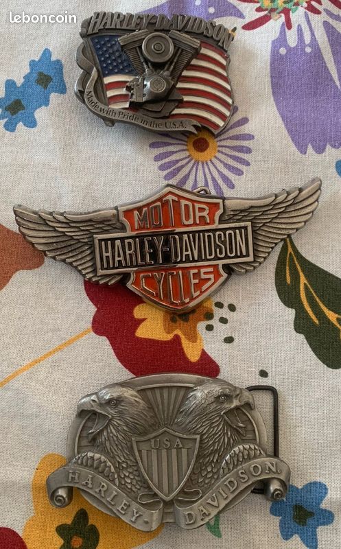 Boucle De Ceinturon Harley-Davidson D'occasion - Couleur Marron - Pour Homme - Style Motard