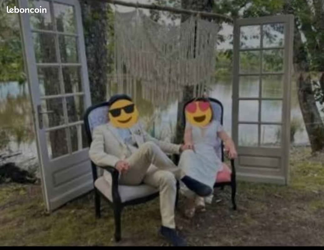 💒Paire de fauteuils pour mariage (image 7)