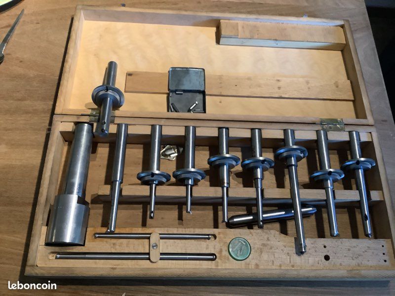 Tête D'alésage Vintage – Outillage Professionnel Rare – Parfait état