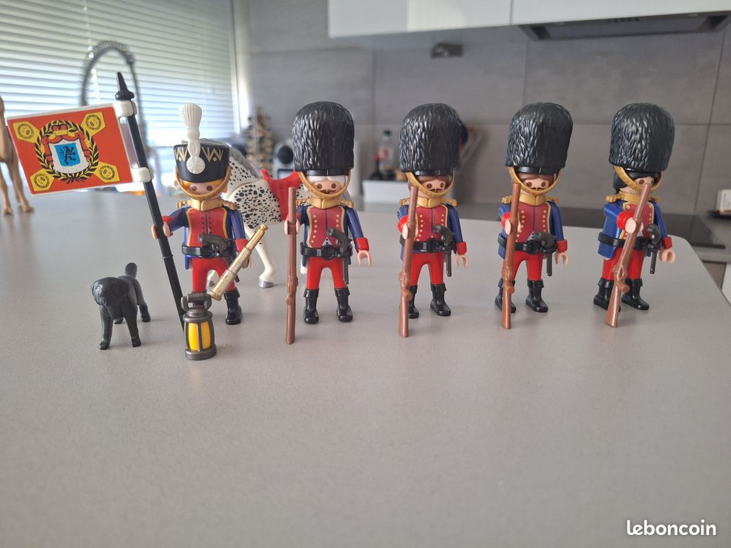 Playmobil soldat custom Napoléon empire colonial armée cavalerie