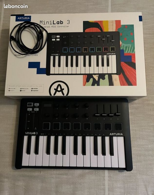 Arturia minilab 3 noir (image 1)