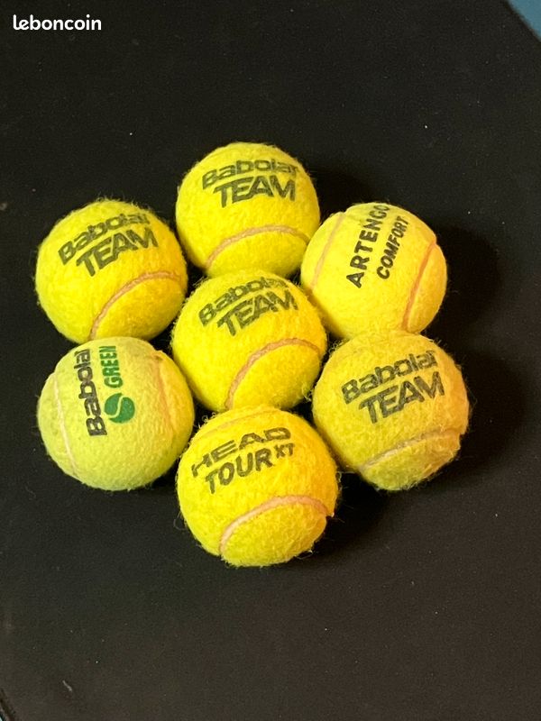 18 Balles De Tennis Pour Chien - Diamètre 5 Cm, Caoutchouc Durable - Pour Lanceur Automatique, Jeu, Entraînement
