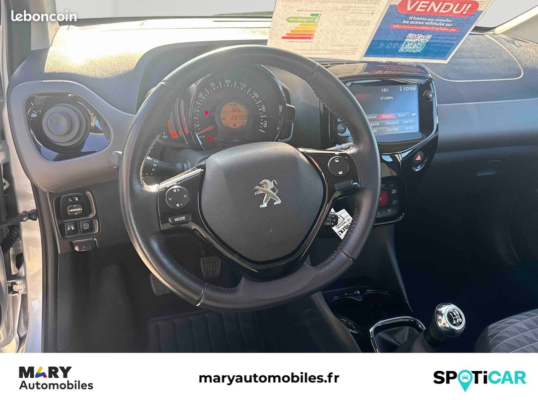 PEUGEOT 108 VTi 72ch S&S BVM5 Allure (image 8)