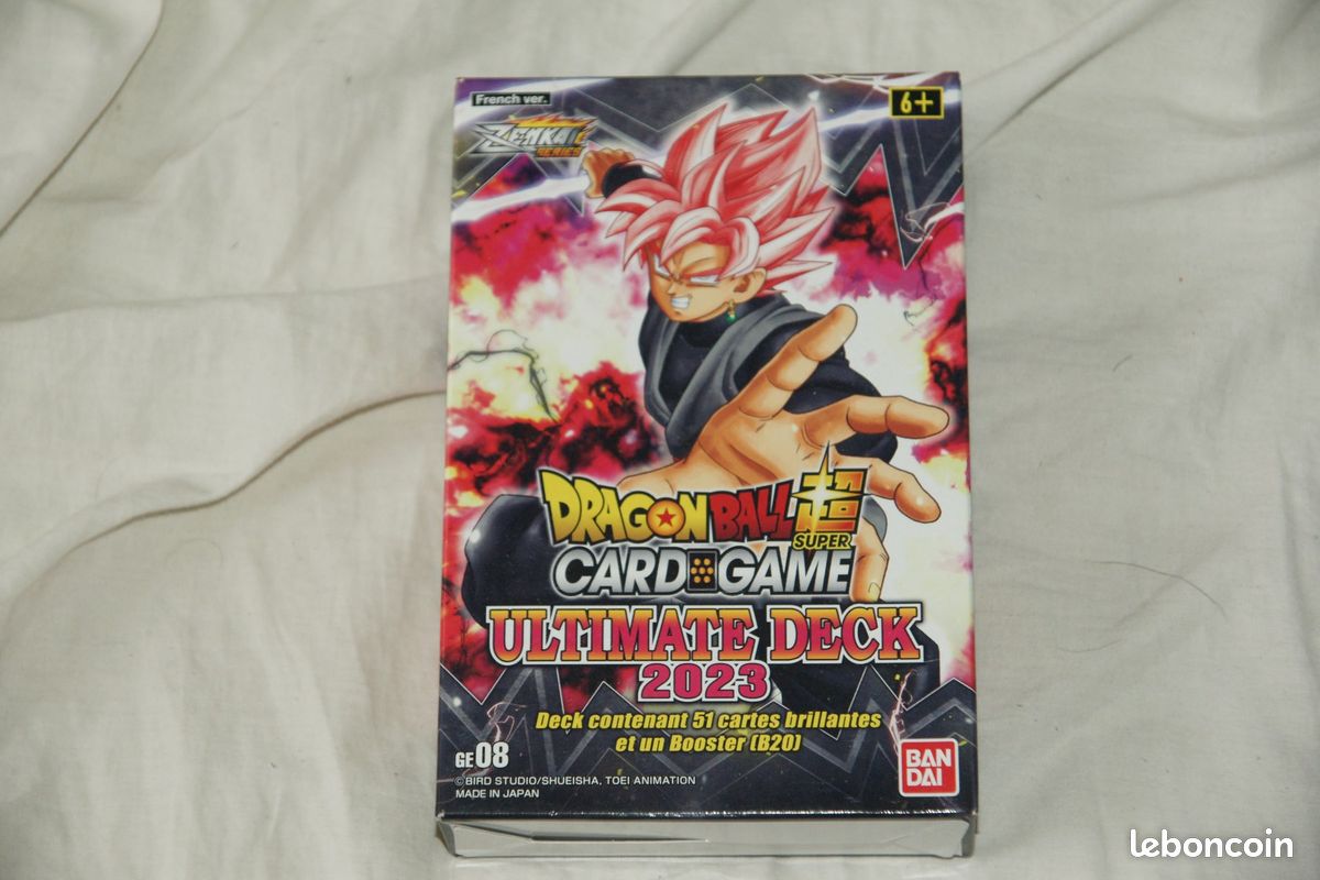 DRAGON BALL super card game ultimate deck 2023 NEUF - Collection
