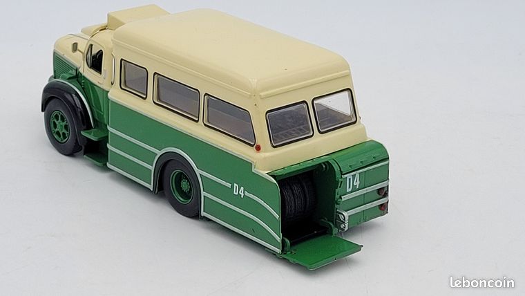 Miniature Berliet TLM 10 Dépanneuse RATP D4 - MAP - Résine 1/43 - Occasion
