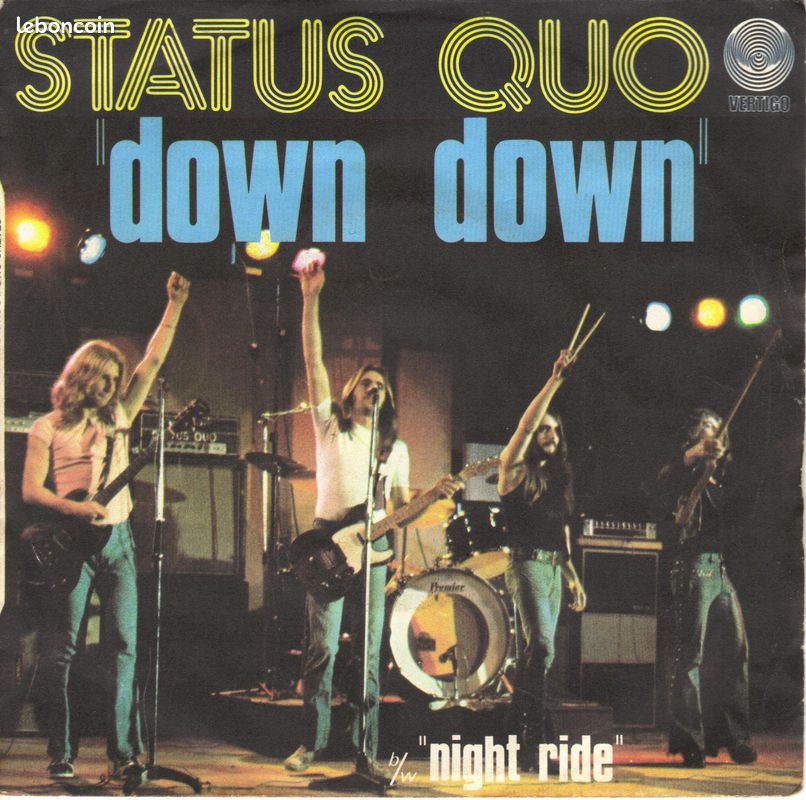 Status quo disque vinyl 45 tours (image 1)