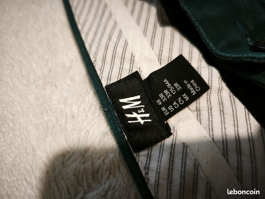 Combinaison H&M Taille 36 Vert Kaki - Presque Neuve, Parfaite Pour Un Look Décontracté Ou Travail
