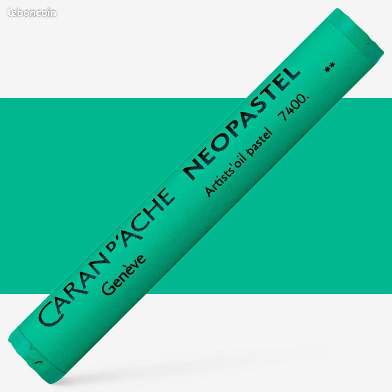 Pastel tendre à l'huile - Vert Véronèse - 201 - Neopastel - Caran d'Ache (image 1)