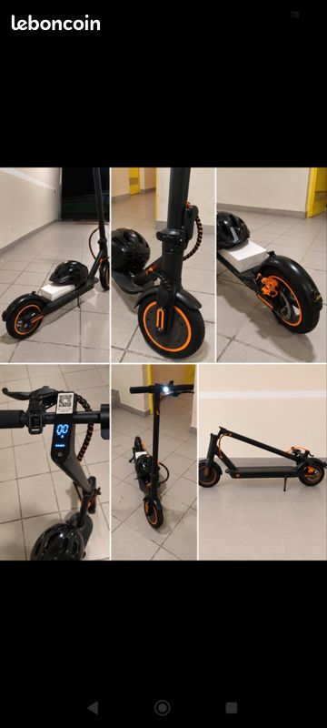 Trotinette électrique quasi neuf 220 e (image 1)