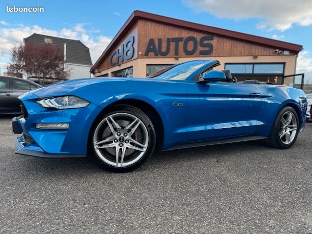 FORD MUSTANG V8 5.0 CABRIOLET PHASE 2 BOITE AUTO SYSTEME AUDIO BANG&OLUFSEN * DISPONIBLE ET VISIBLE SUR NOTRE PARC* 47900 eur (image 2)
