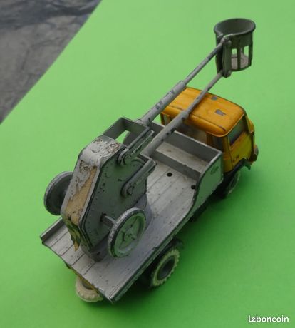 Miniature France Jouet FJ - Camion Berliet GAK Avec Nacelle élévatrice, échelle 1/50
