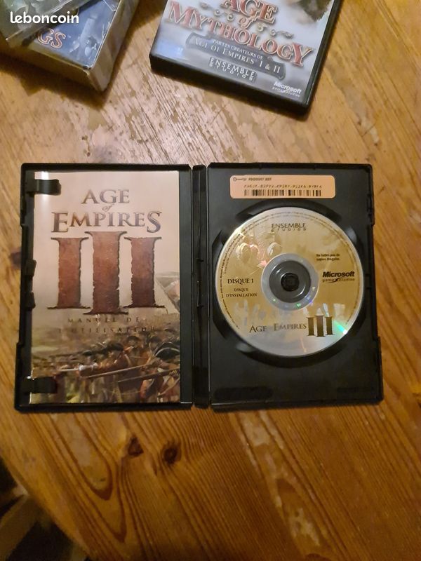 Collection vieux jeux Age of Empires 2, 3 et Mythology (image 3)