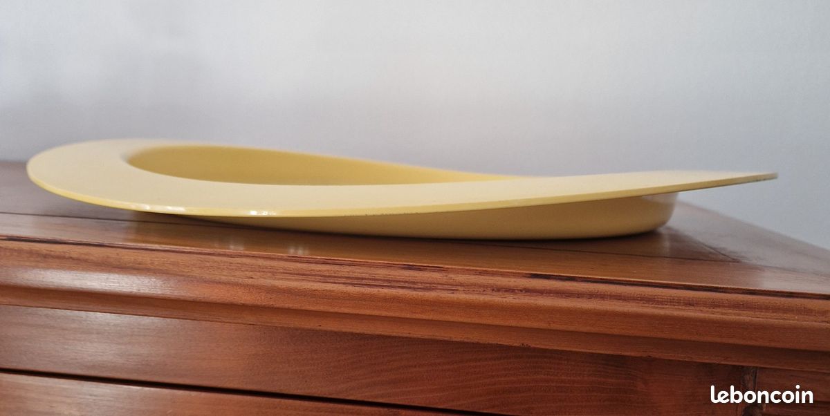 Joli Plateau desserte Guzzini jaune (image 5)