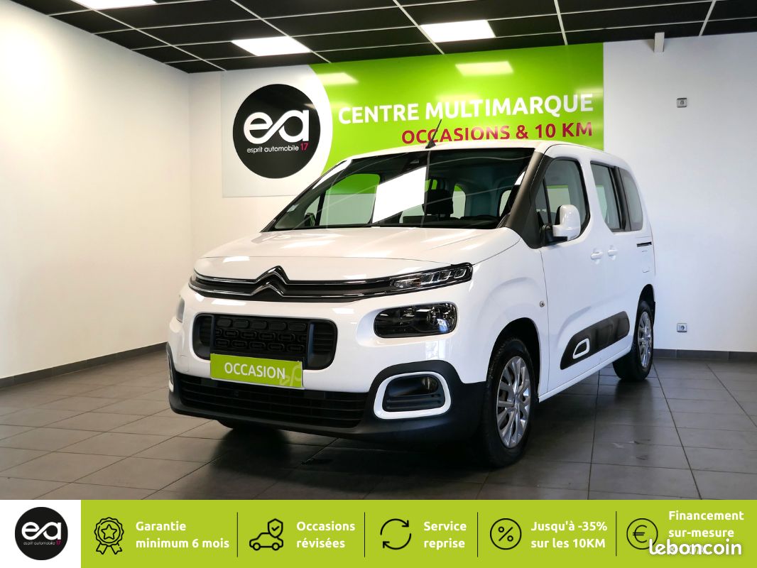 Citroen berlingo bluehdi 100 cv feel 5 places - 02/2020 - radar / gps / carplay (image 1)