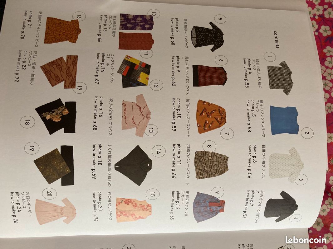 Livre de couture japonais (image 2)