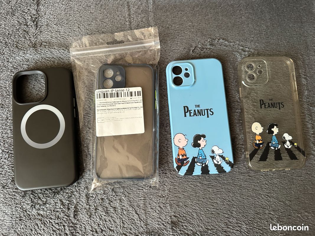 4 coques iPhone 12 (image 1)