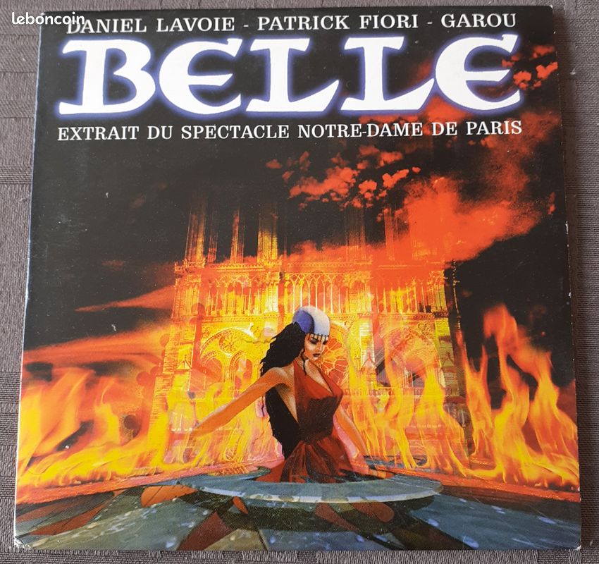CD 2 titres - Notre Dame de Paris, Belle (image 1)