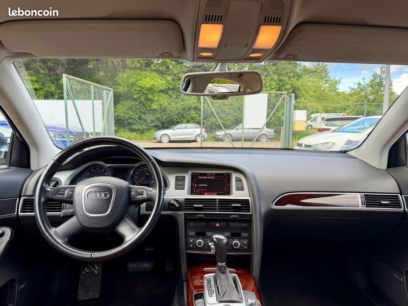 Audi a6 berline 3.2l fsi 255cv boite automatique finition ambition luxe 173.400kms 08/2007 siège électrique phares xénon gps bluetooth (image 9)