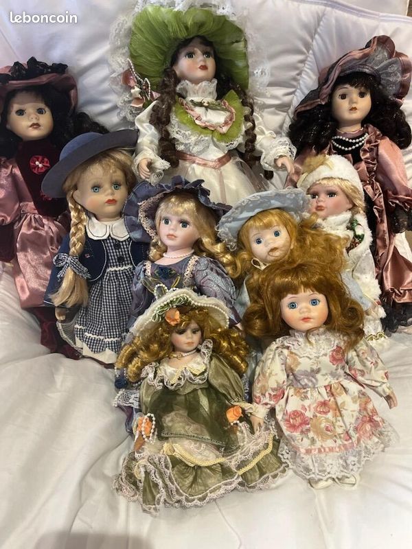 ZXTGBQ 7 x 17 cm Plush Doll Clothes, Accessories for Dolls, Dolls Clothes for Collectors, Collector's Gift, Christmas, Birthday (No Doll