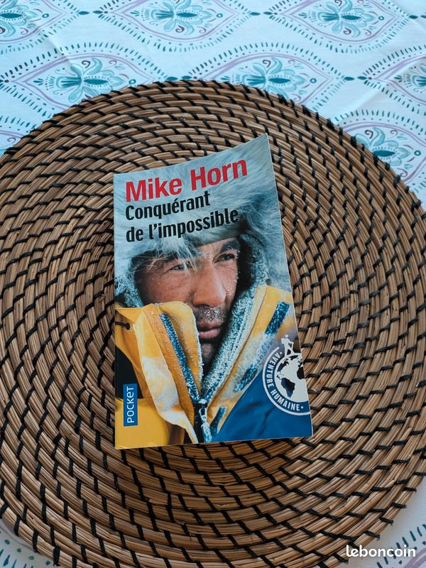 Livre aventure cercle polaire arctique Mike Horn Conquérant de l'impossible (image 1)