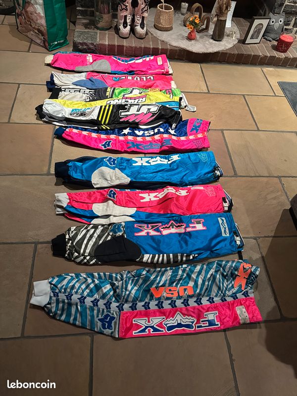Fox jt racing Pantalon vintage motocross rare Équipement moto