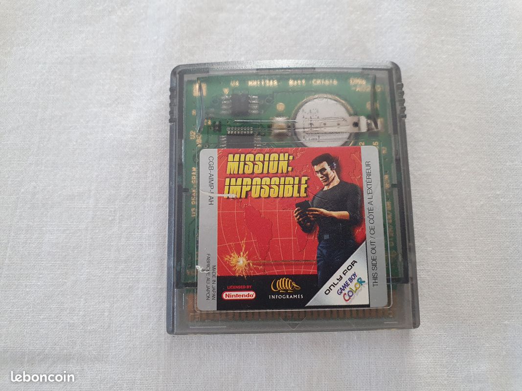 Mission impossible fah en loose nintendo gameboy color en loose (image 1)