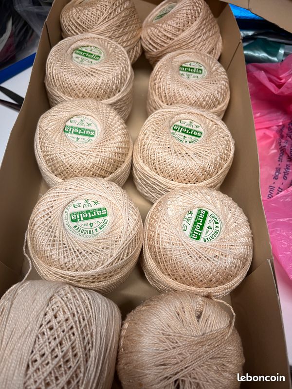 Coton à tricoter et crochet Sartel (image 1)