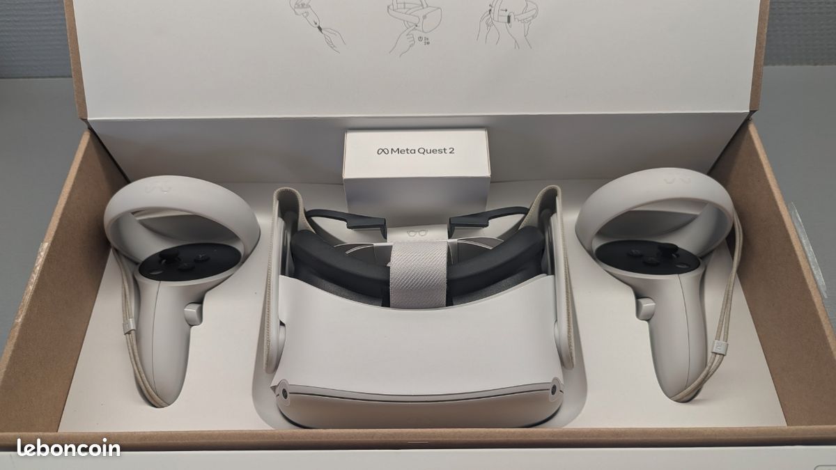 Oculus quest 2 + sangle kiwi design batterie (image 3)