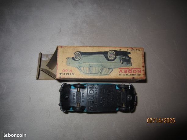 1/43 ANCIEN NOREV -SIMCA ARONDE P-60 Verte EUR 33,00 - FR