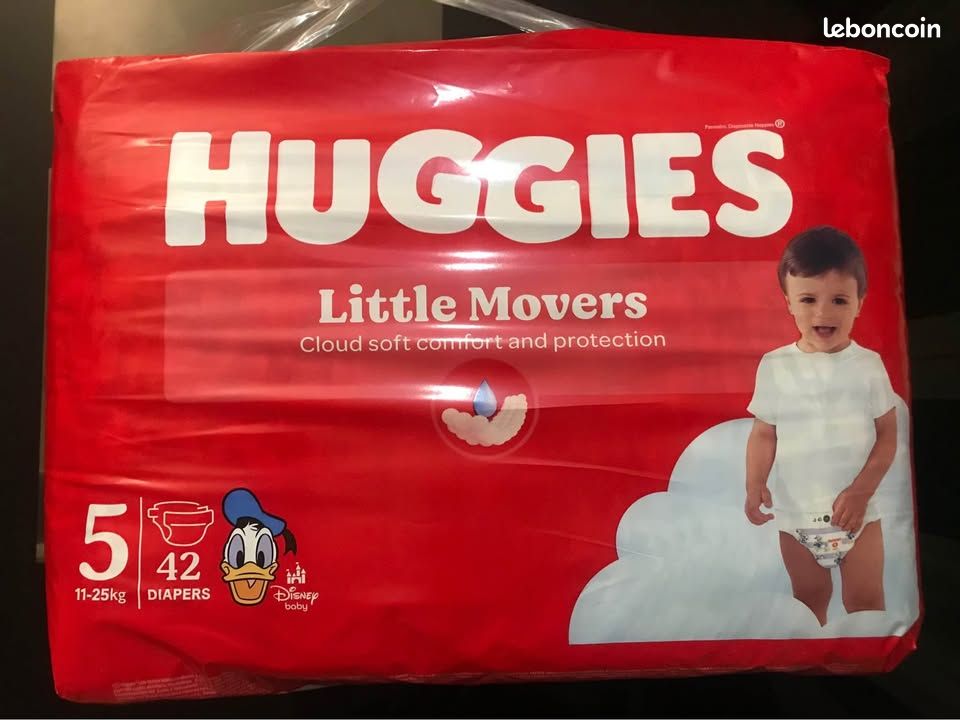 Couches bébé Huggies 5 (image 1)