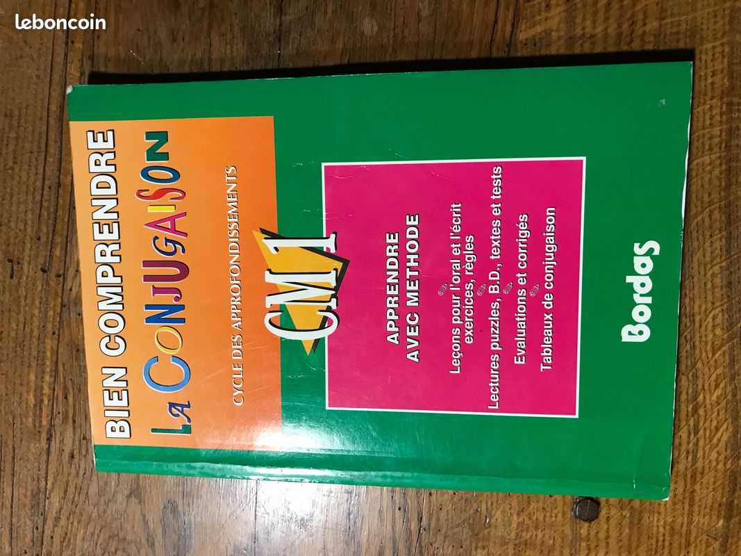Livre Conjugaison en CM1 (image 1)