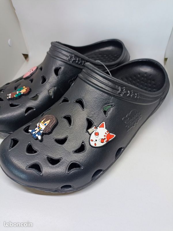 Sabot noir taille 40 NEUVE Demon Slayer manga animé (image 2)