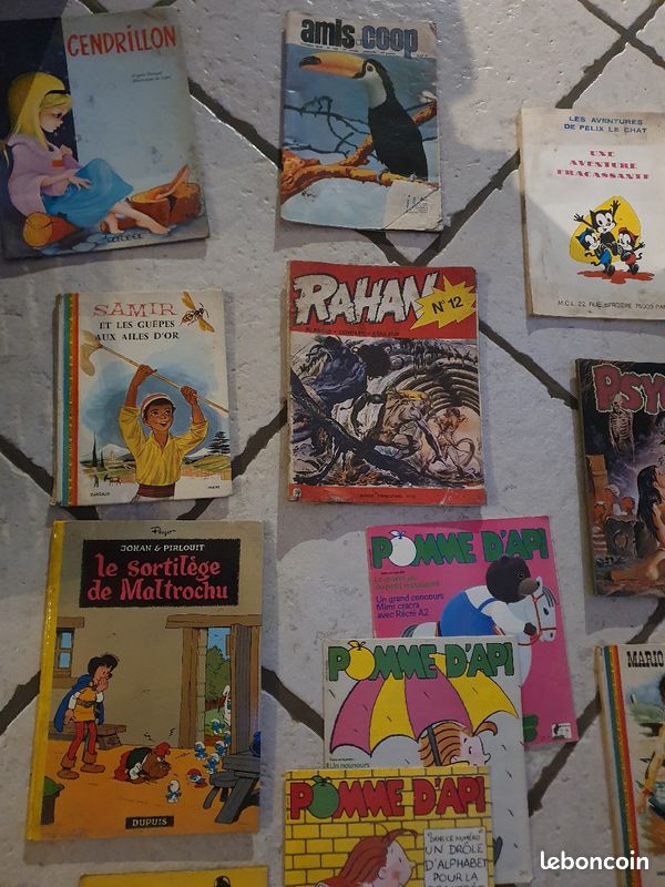 Lot de 15 livres bandes dessinée anciennes (image 2)