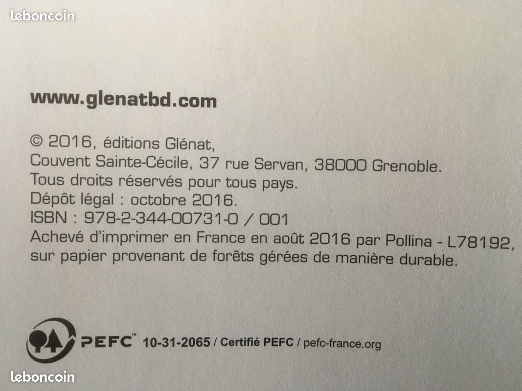 Bd "Tiago Solan" T1 en EO 10/2016 état neuf (image 3)
