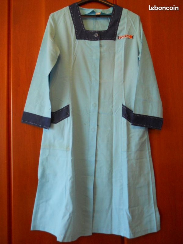 Tablier blouse Leclerc vintage années 70/80 (image 3)