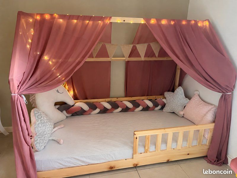 Lit cabane enfant (image 1)