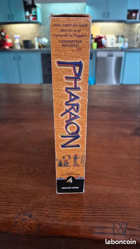 Jeu PC Pharaon - Édition Bigbox Complète VF - Pour Windows 95/98 - Bon état