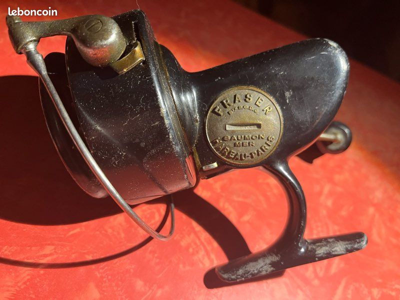 ANCIEN MOULINET FRASER Saumon Mer - Hareau Paris EUR 57,00 - FR