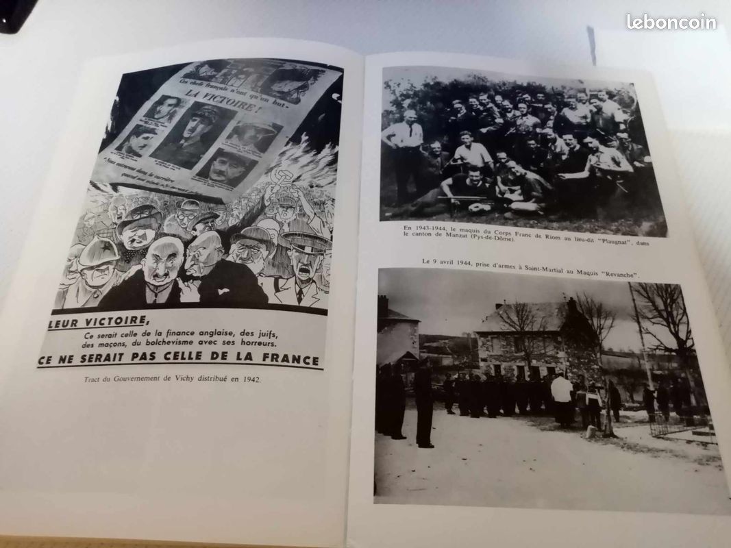 Livre a nous auvergne sur la resistance (image 4)