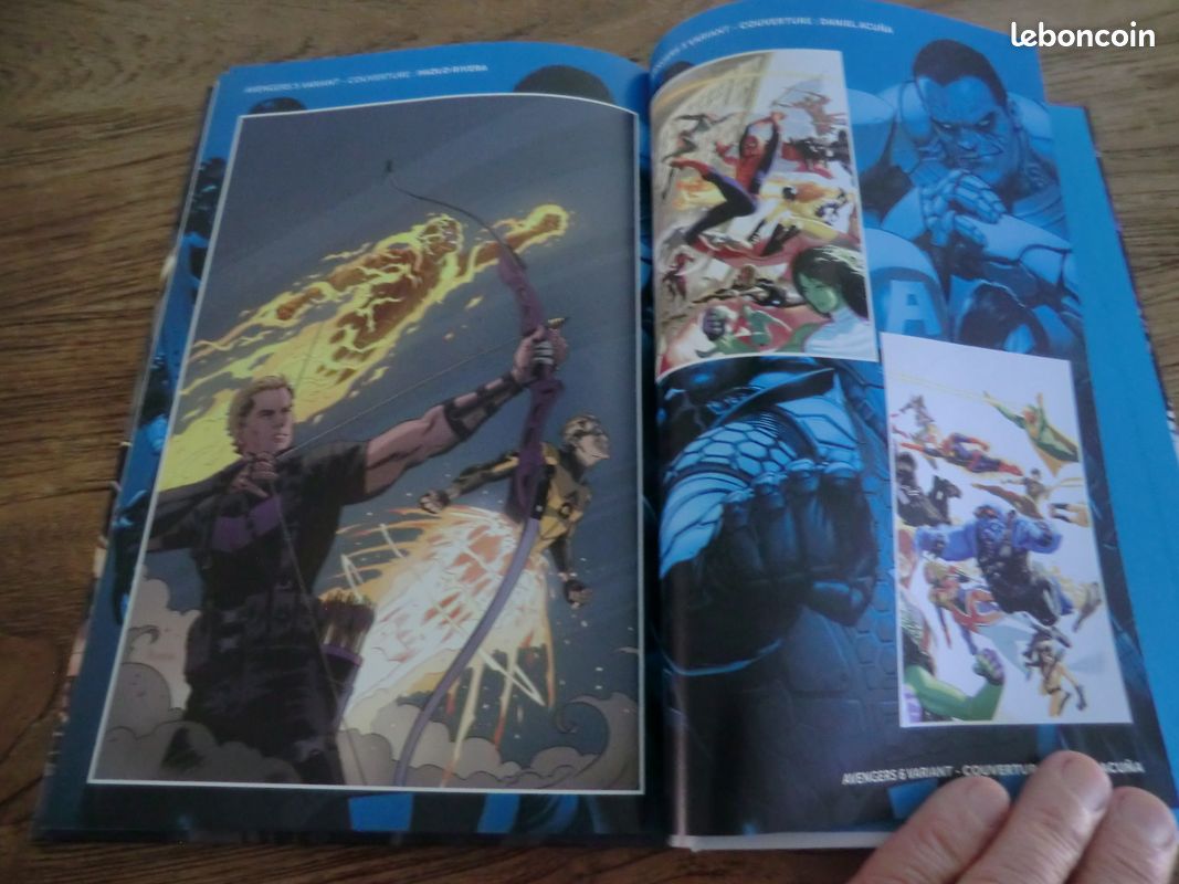 Album bd avengers T1 couv rigide episode 1à6 TBE comme neuve (image 4)