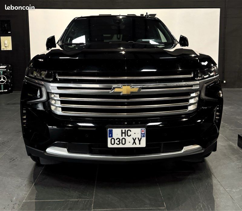 CHEVROLET TAHOE 6.2 V8 420 HIGH COUNTRY CTTE ETHANOL 1ère MAIN FRANÇAIS TVA RÉCUPÉRABLE / LOA POSSIBLE (image 5)